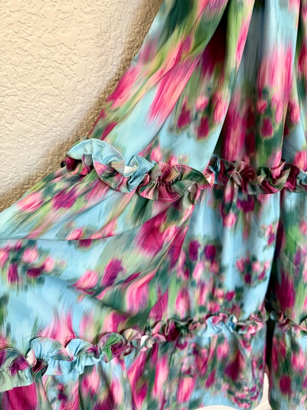 Badgley Mischka Macie Belted Midi Dress |  Cottagecore | NWT - Picture 9 of 14